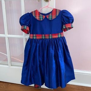 Gorgeous, handmade, 100% Dupioni Silk Dress